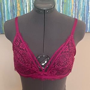 ADORE‎ Me Pink Lace Bra Size 36C